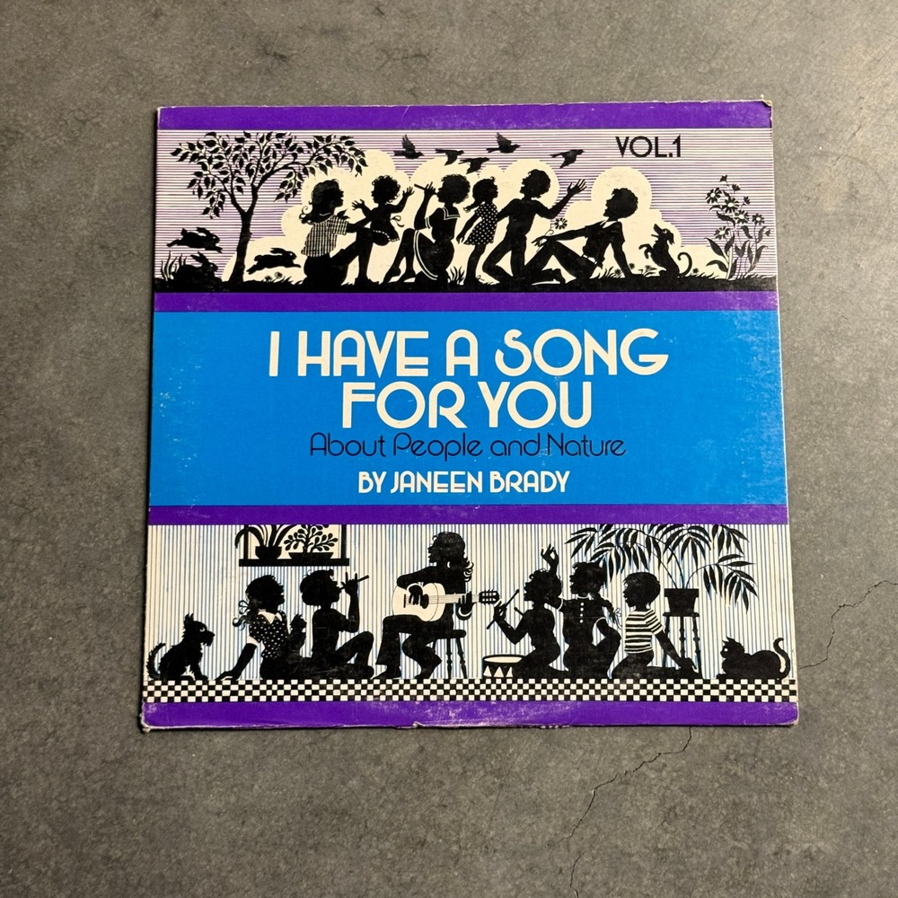 Janeen Brady I Have a Song for You Vol 1 People and Nature Vinyl LP 1980 Brite